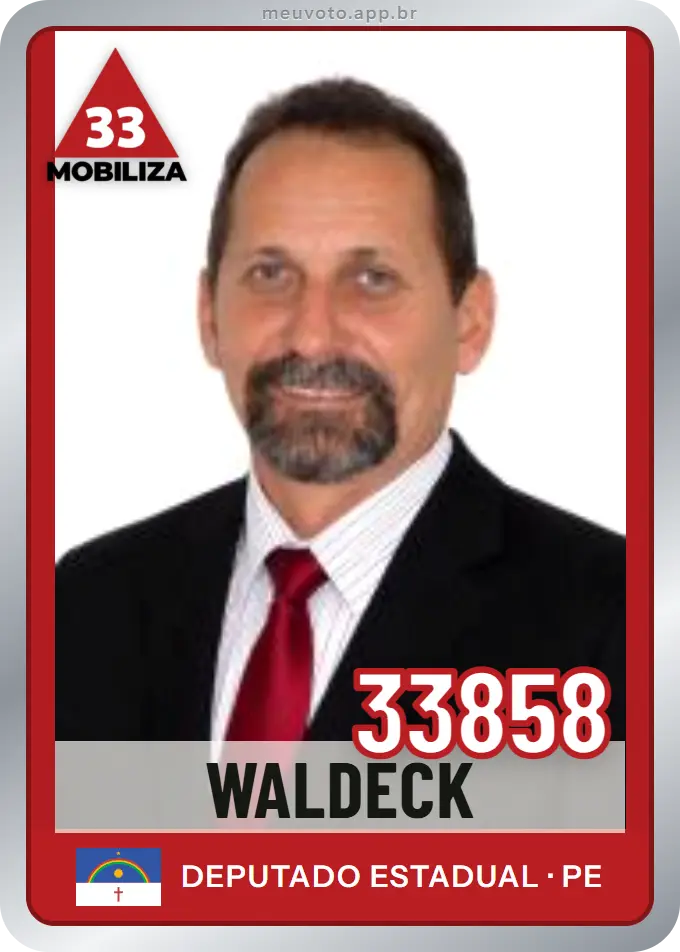 Carta de Waldeck, número 33858, Mobiliza