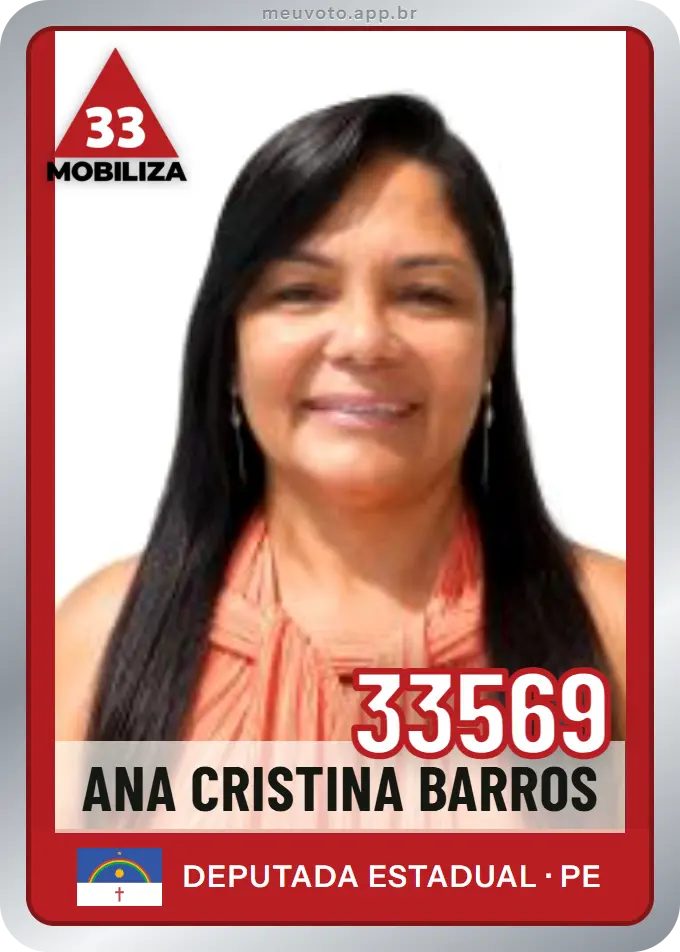 Carta de Ana Cristina Barros, número 33569, Mobiliza