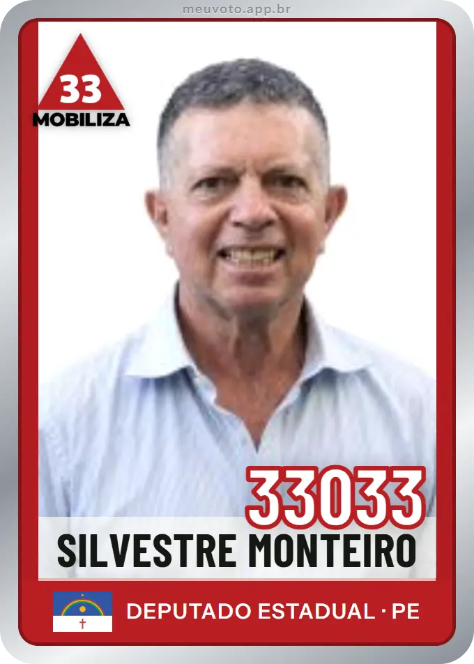 Carta de Silvestre Monteiro, número 33033, Mobiliza