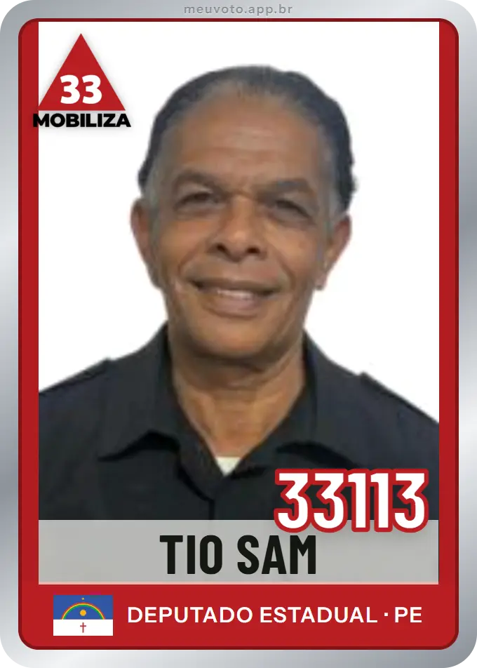 Carta de Tio Sam, número 33113, Mobiliza