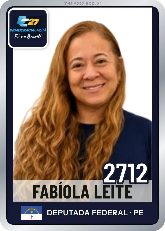 Carta de Fabíola Leite, número 2712, DC