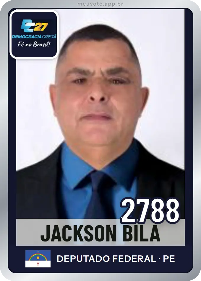 Carta de Jackson Bila, número 2788, DC