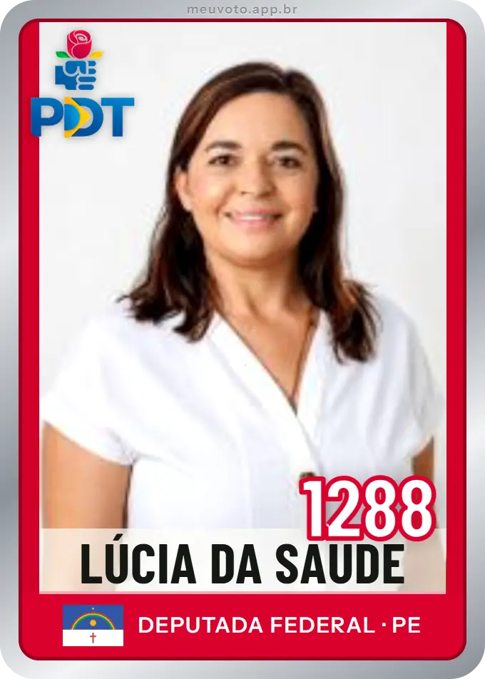 Carta de Lúcia da Saúde, número 1288, PDT