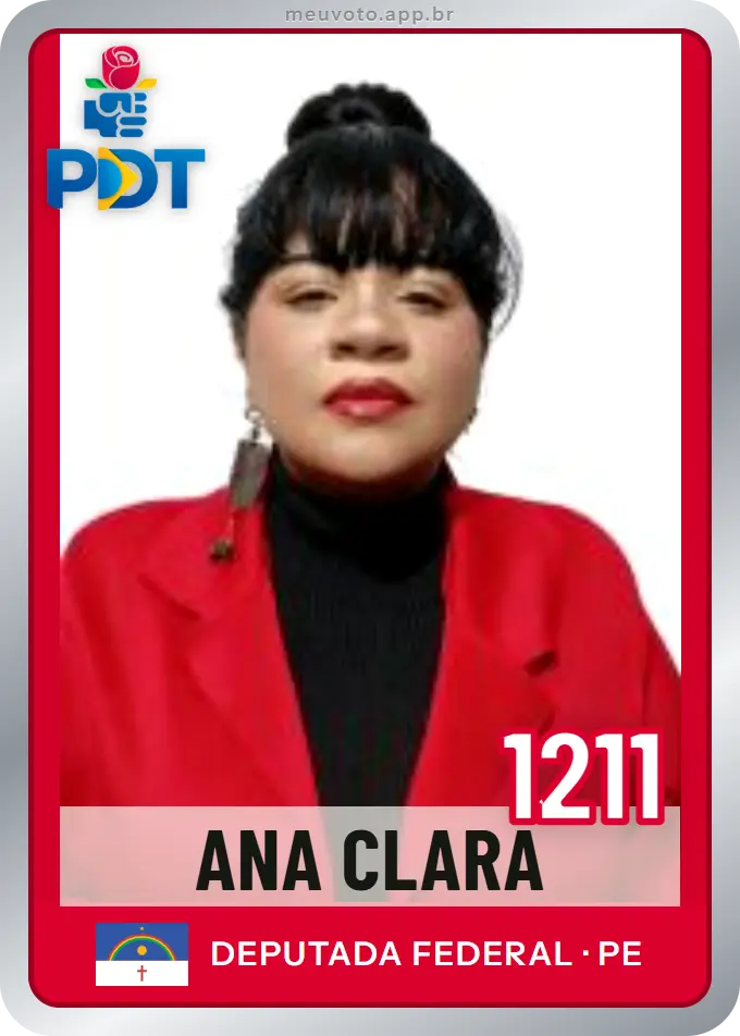 Carta de Ana Clara, número 1211, PDT