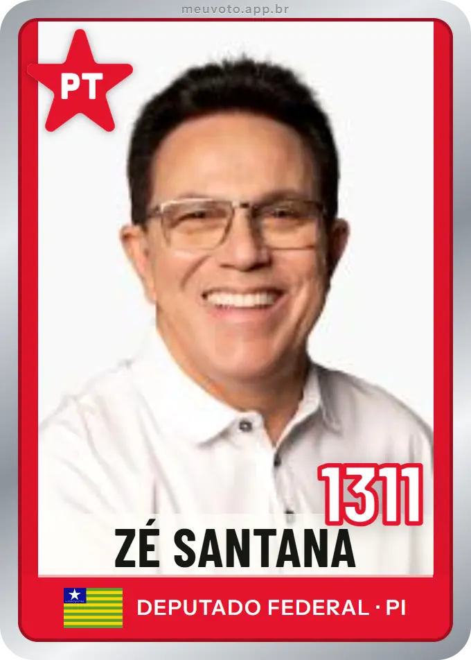 Carta de Zé Santana, número 1311, PT
