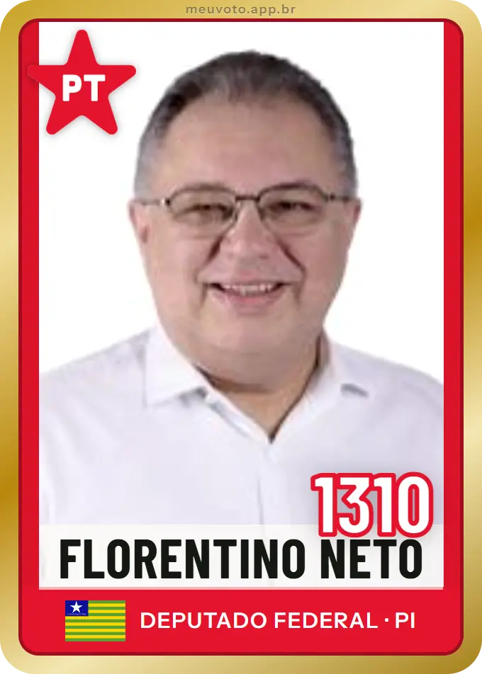 Carta de Florentino Neto, número 1310, PT