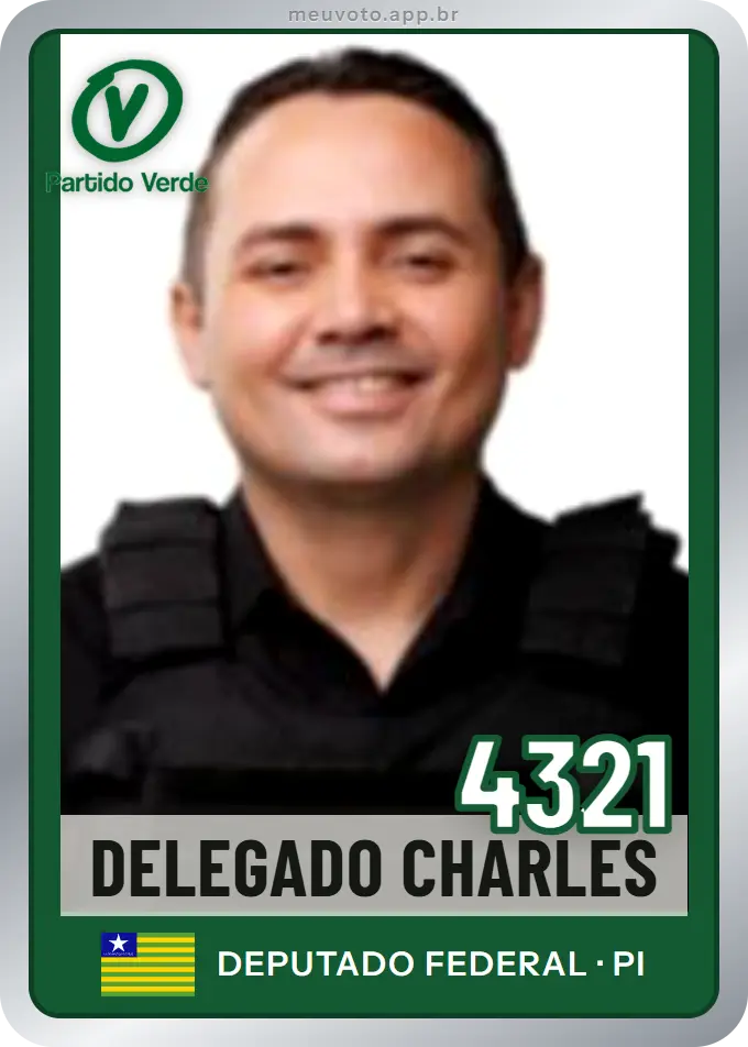 Carta de Delegado Charles, número 4321, PV