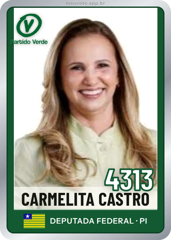 Carta de Carmelita Castro, número 4313, PV