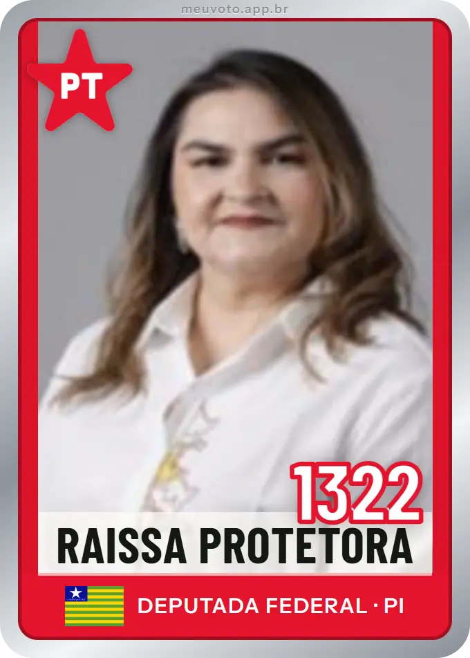Carta de Raissa Protetora, número 1322, PT