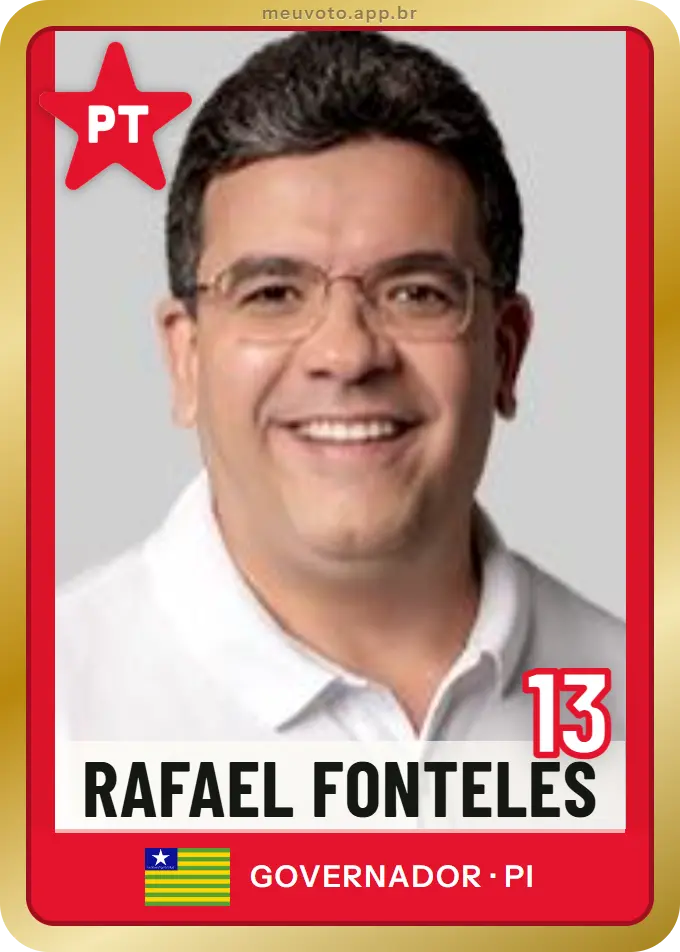 Carta de Rafael Fonteles, número 13, PT