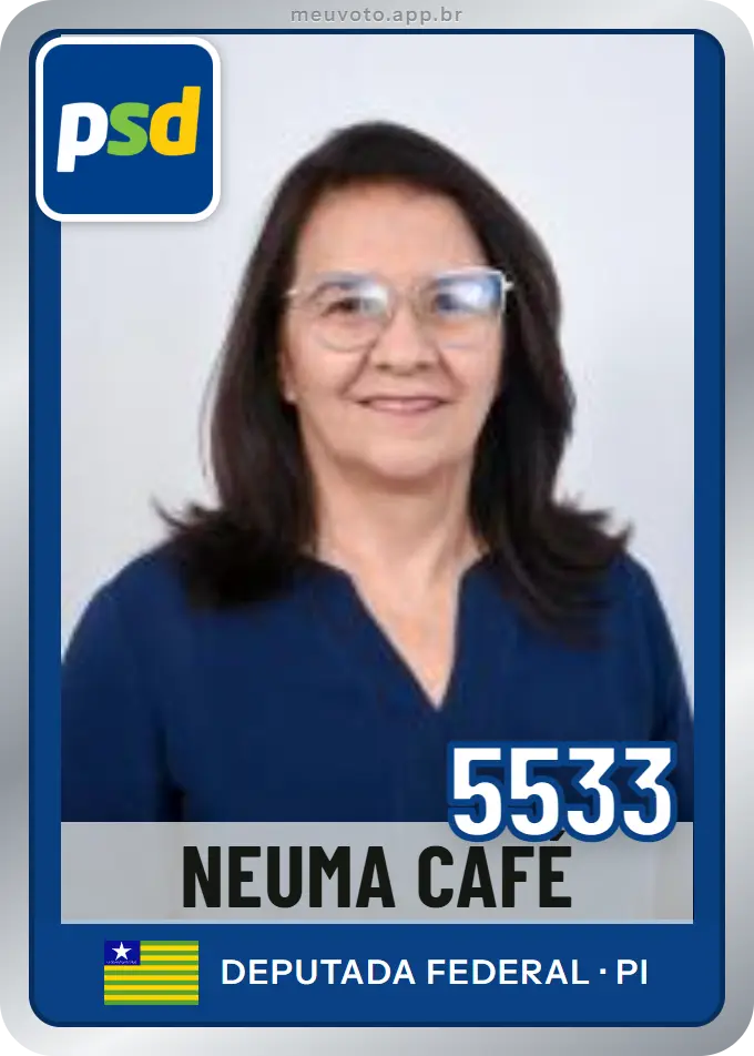 Carta de Neuma Café, número 5533, PSD