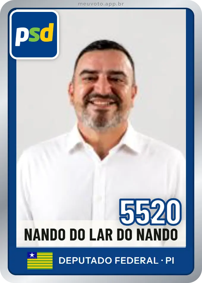Carta de Nando do Lar do Nando, número 5520, PSD