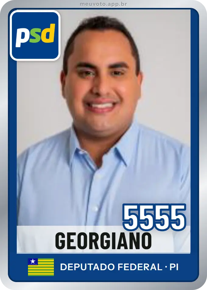 Carta de Georgiano, número 5555, PSD