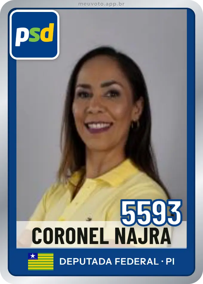 Carta de Coronel Najra, número 5593, PSD