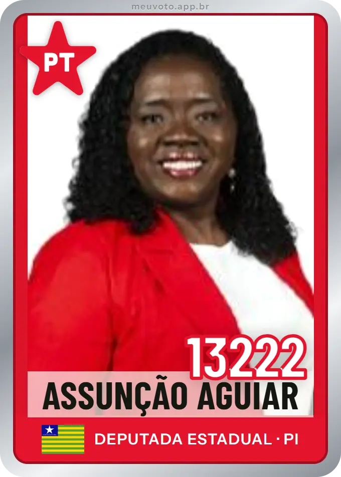 Carta de Assunção Aguiar, número 13222, PT