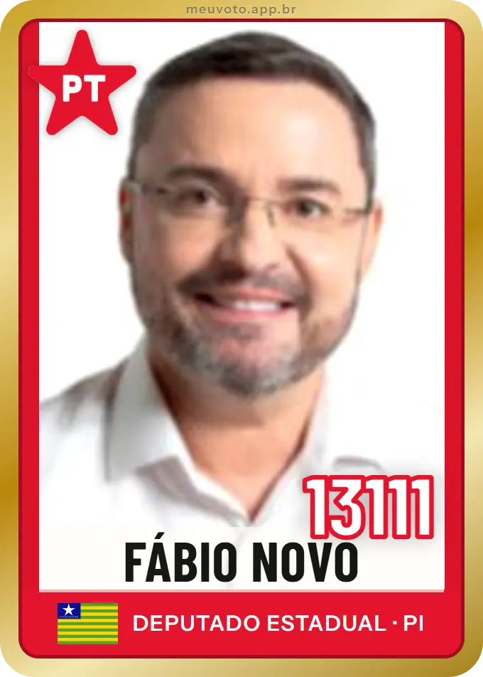 Carta de Fábio Novo, número 13111, PT