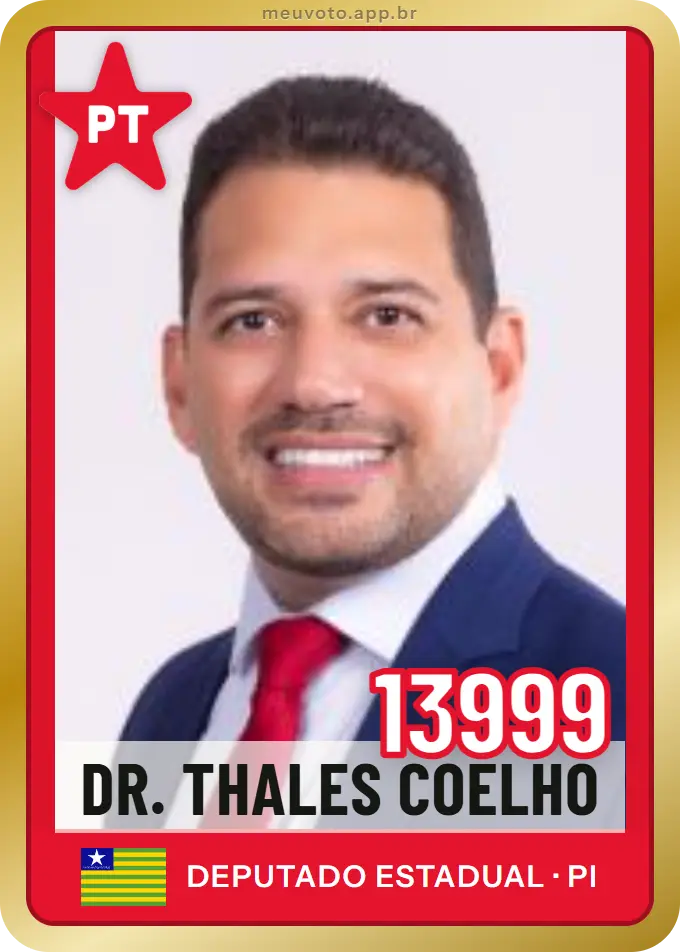 Carta de Dr. Thales Coelho, número 13999, PT