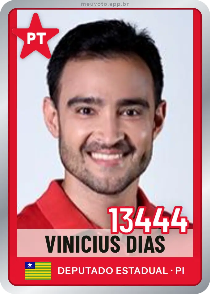 Carta de Vinicius Dias, número 13444, PT