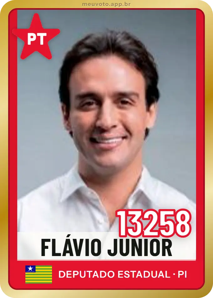 Carta de Flávio Júnior, número 13258, PT