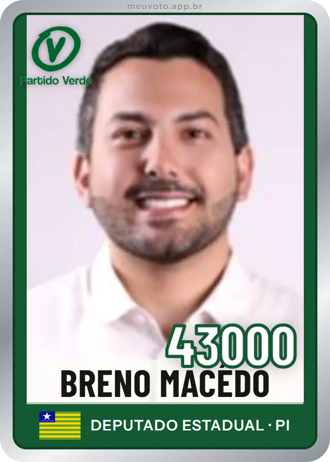 Carta de Breno Macêdo, número 43000, PV