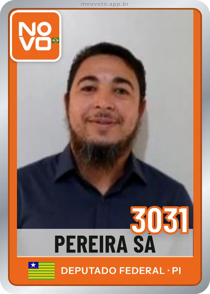 Carta de Pereira Sá, número 3031, Novo