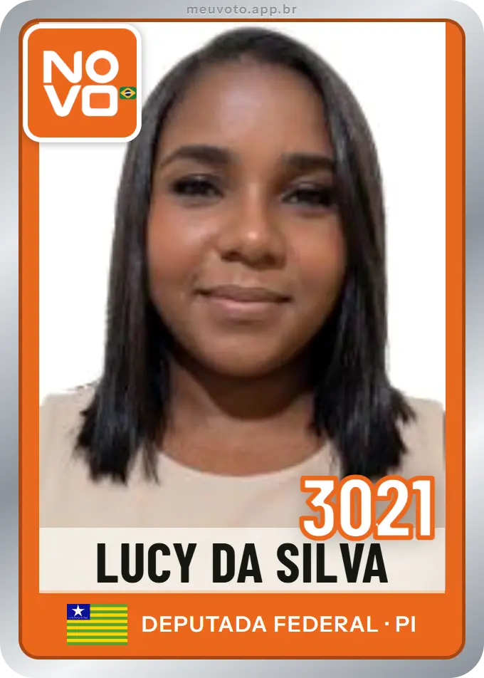 Carta de Lucy da Silva, número 3021, Novo