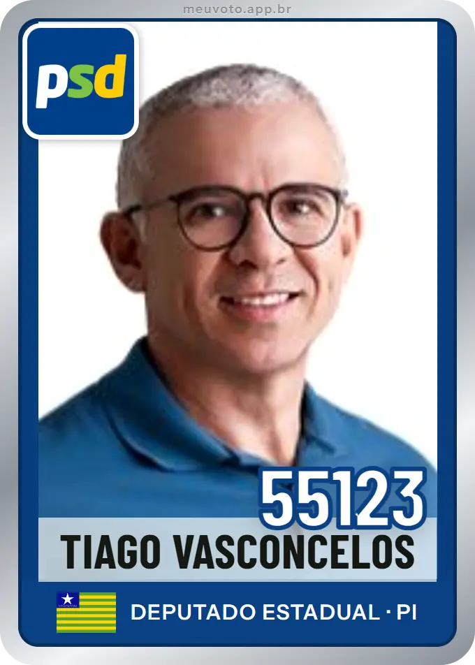 Carta de Tiago Vasconcelos, número 55123, PSD