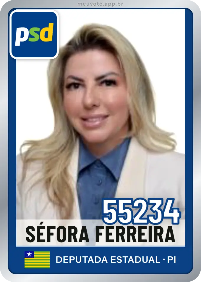 Carta de Séfora Ferreira, número 55234, PSD