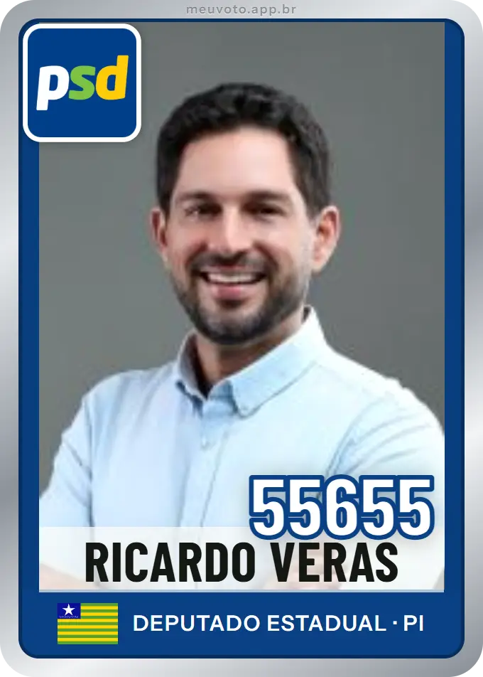 Carta de Ricardo Veras, número 55655, PSD