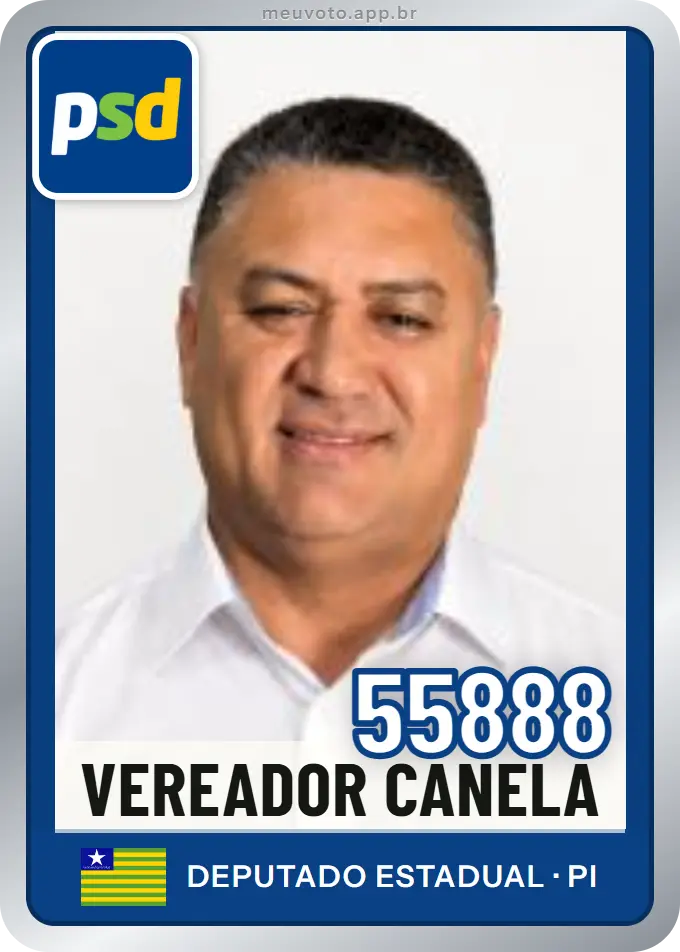 Carta de Vereador Canela, número 55888, PSD