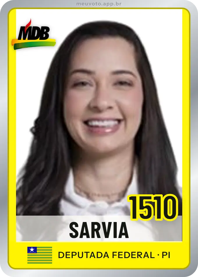 Carta de Sarvia, número 1510, MDB