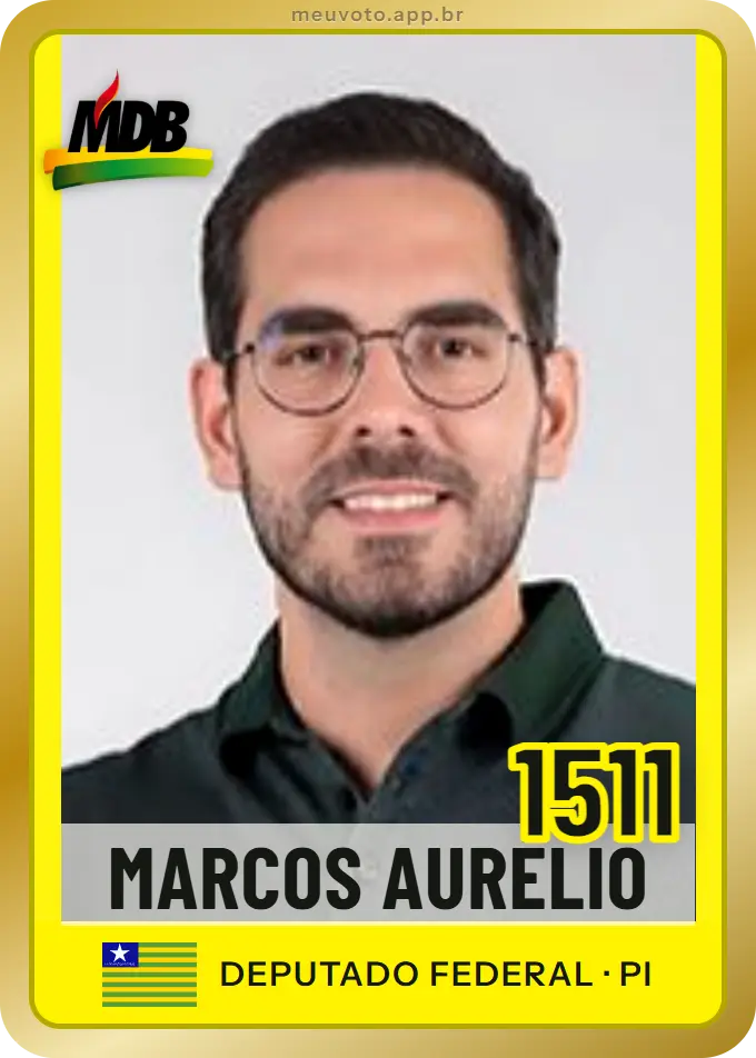 Carta de Marcos Aurélio, número 1511, MDB