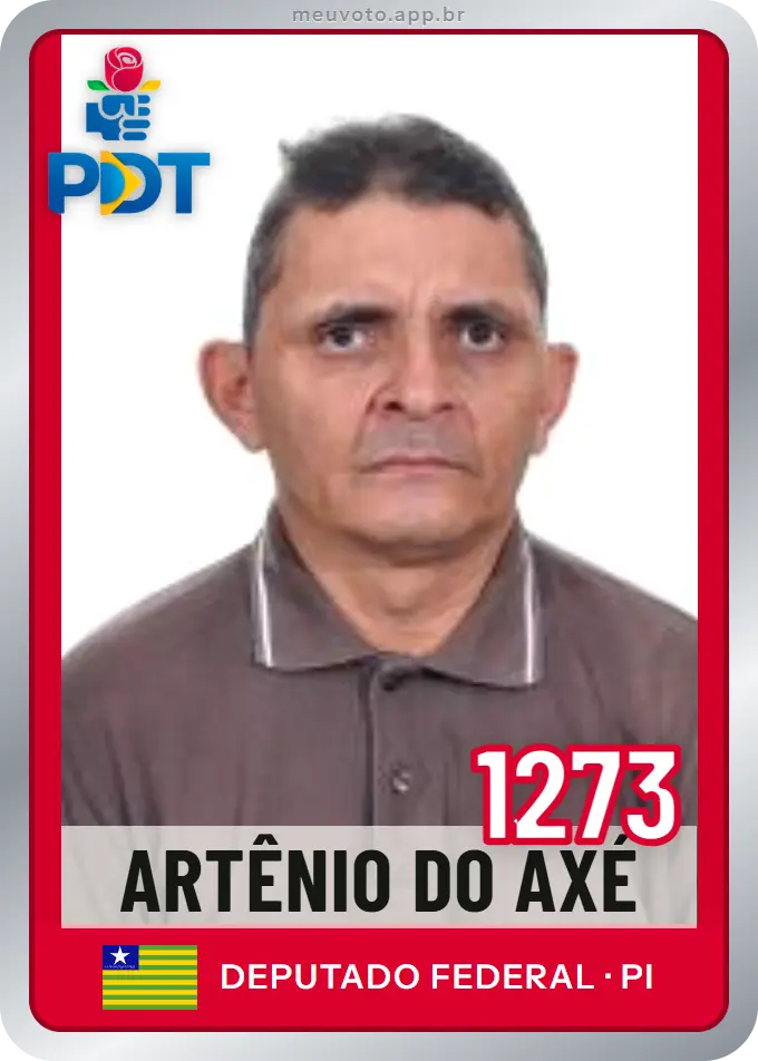 Carta de Artênio do Axé, número 1273, PDT