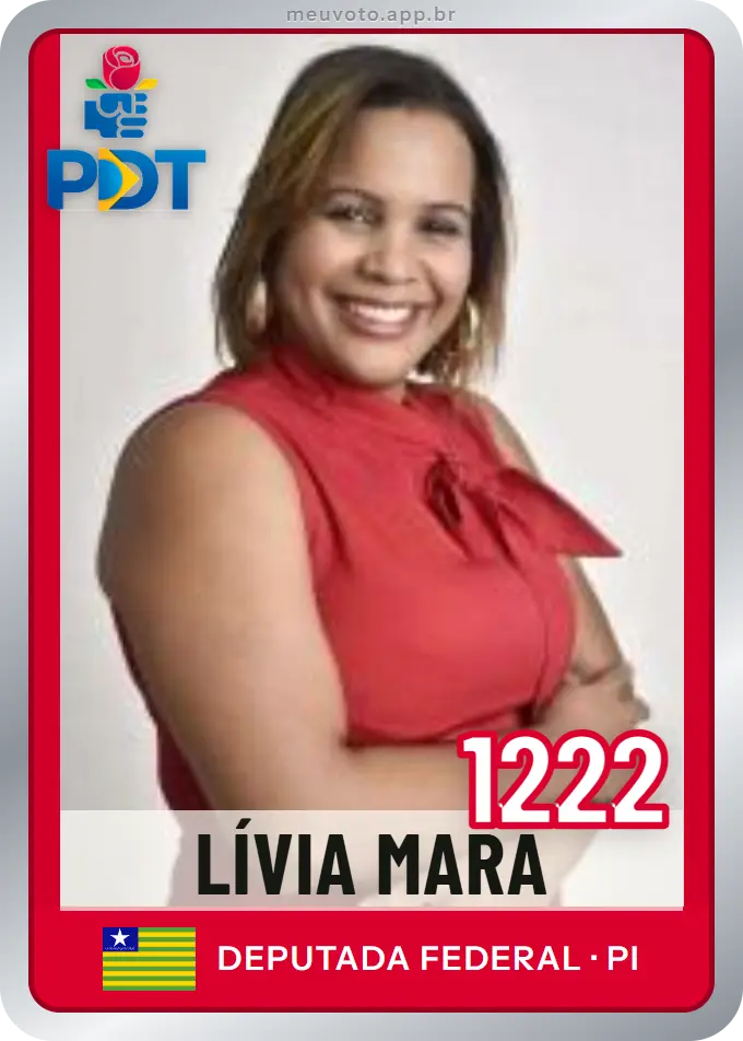 Carta de Lívia Mara, número 1222, PDT