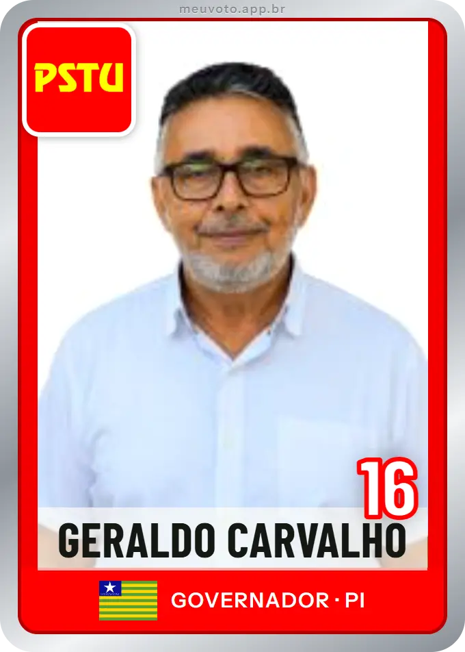 Carta de Geraldo Carvalho, número 16, PSTU