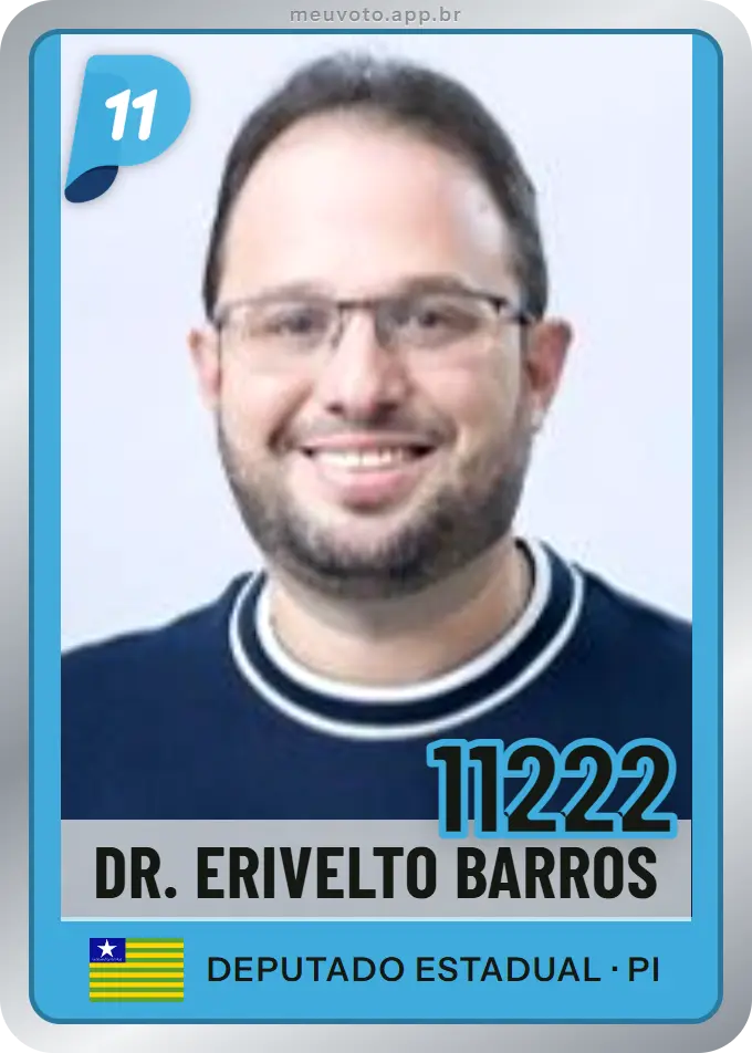 Carta de Dr. Erivelto Barros, número 11222, PP
