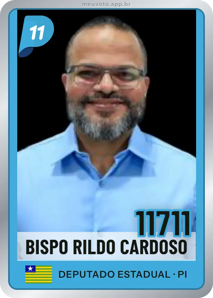 Carta de Bispo Rildo Cardoso, número 11711, PP