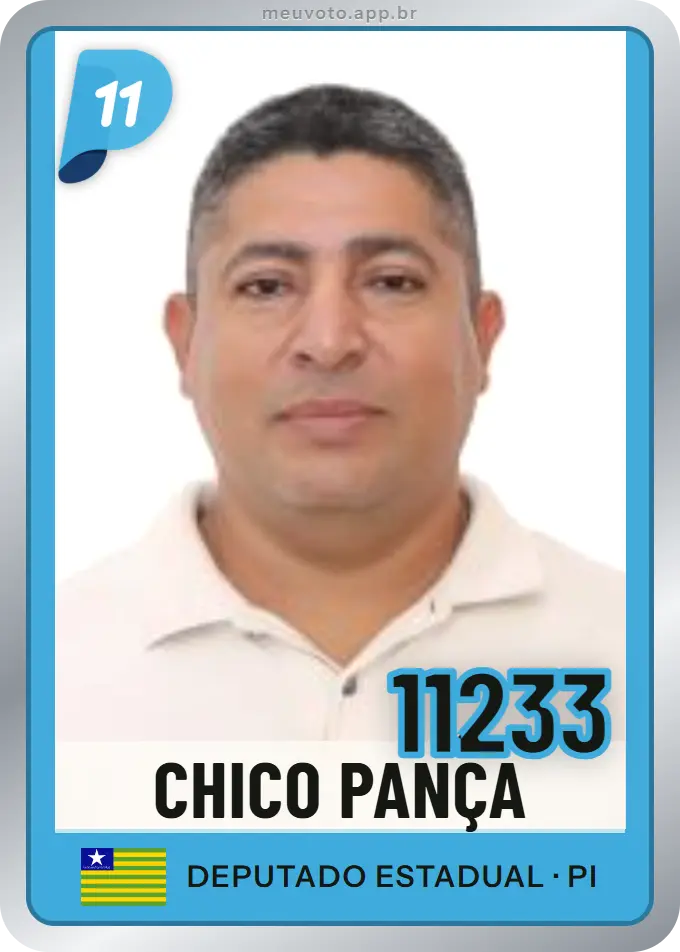 Carta de Chico Pança, número 11233, PP