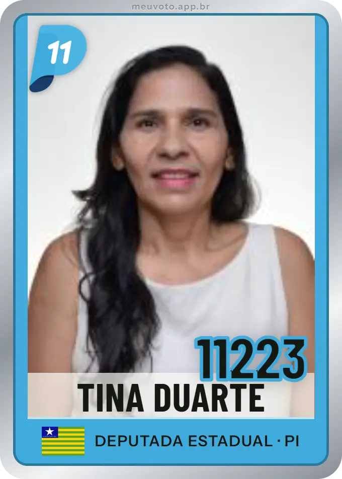 Carta de Tina Duarte, número 11223, PP