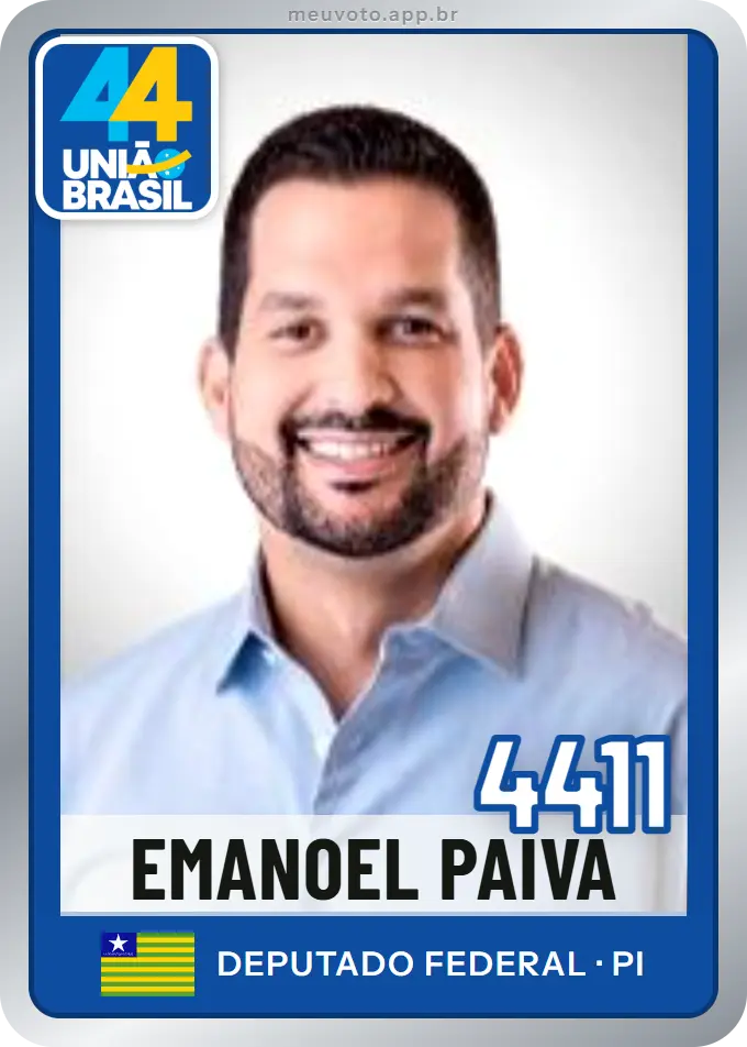 Carta de Emanoel Paiva, número 4411, União