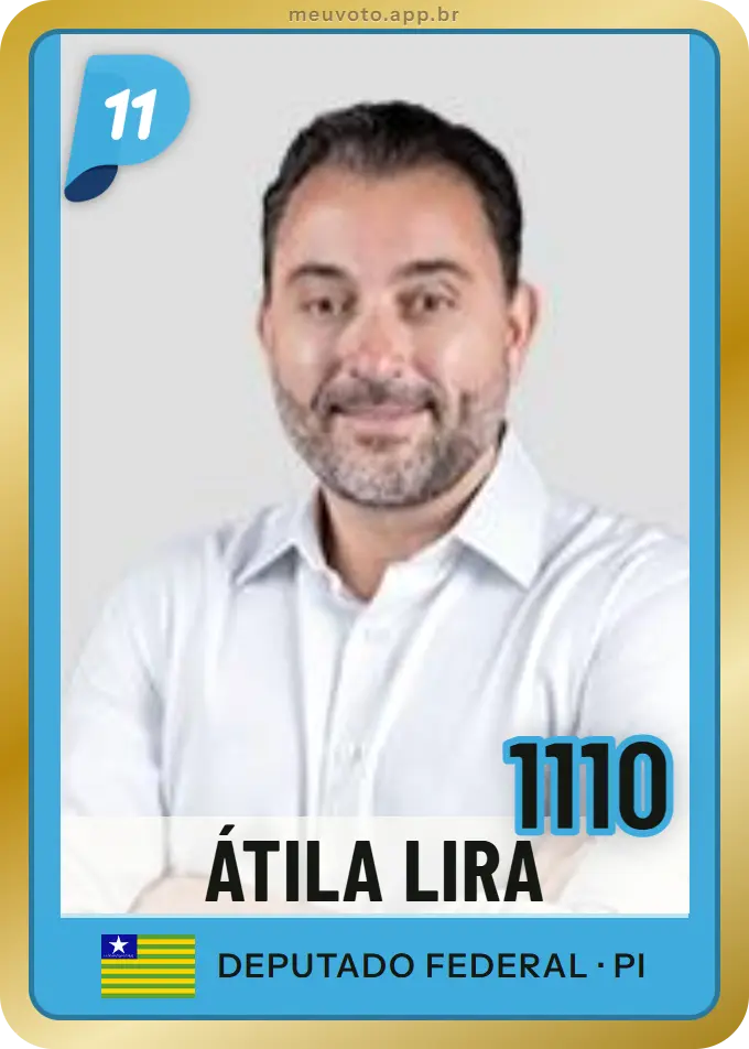 Carta de Átila Lira, número 1110, PP