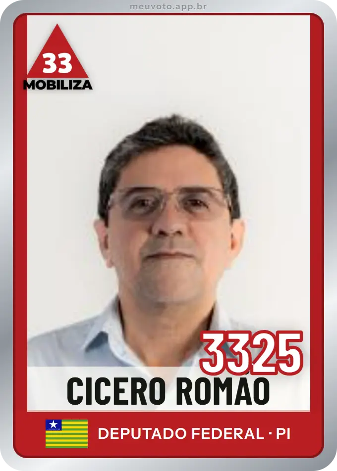 Carta de Cicero Romão, número 3325, Mobiliza