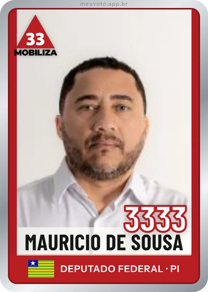 Carta de Mauricio de Sousa, número 3333, Mobiliza