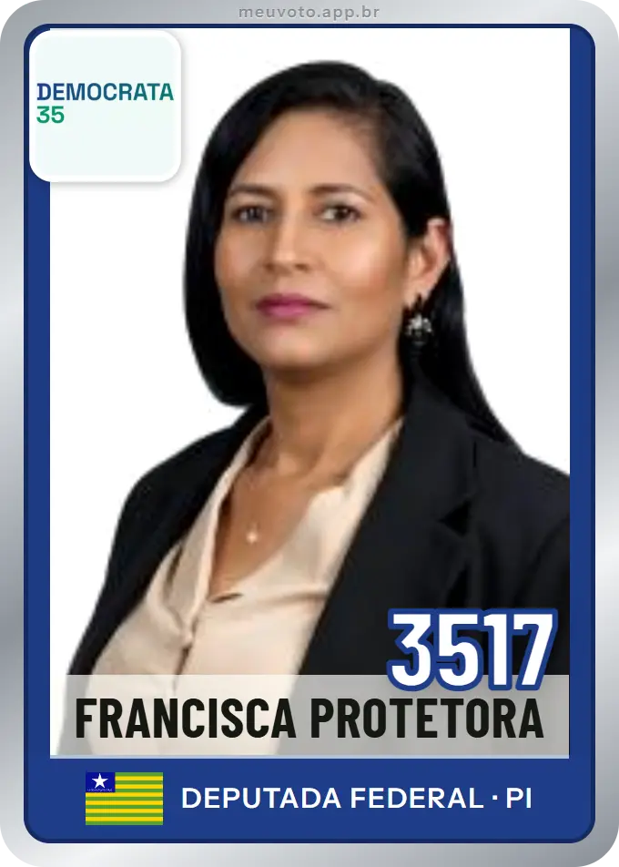 Carta de Francisca Protetora, número 3517, Democrata