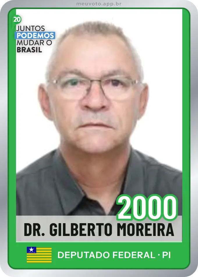 Carta de Dr. Gilberto Moreira, número 2000, Podemos