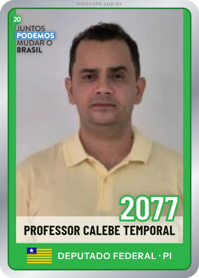 Carta de Professor Calebe Temporal, número 2077, Podemos