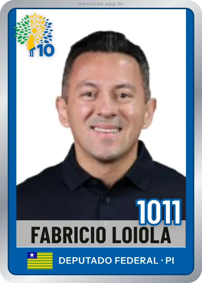 Carta de Fabricio Loiola, número 1011, Republicanos