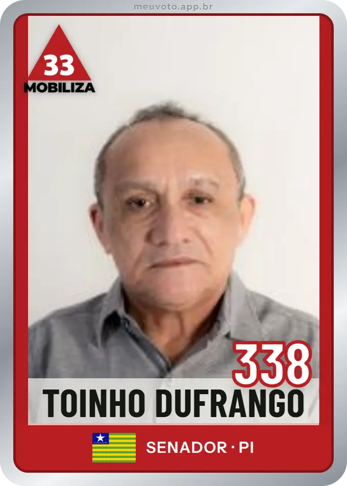 Carta de Toinho Dufrango, número 338, Mobiliza