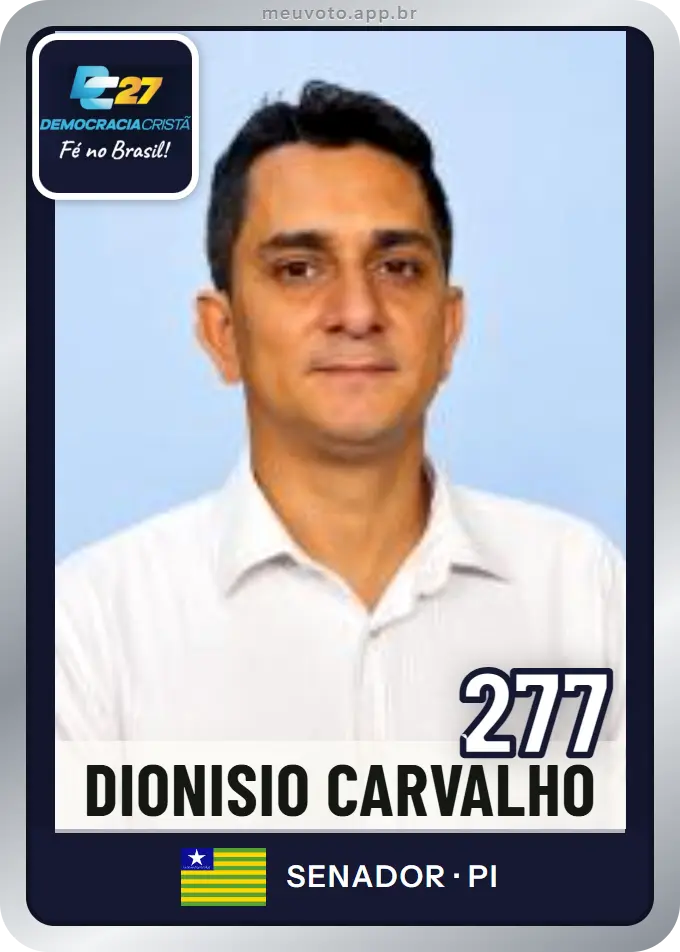 Carta de Dionisio Carvalho, número 277, DC