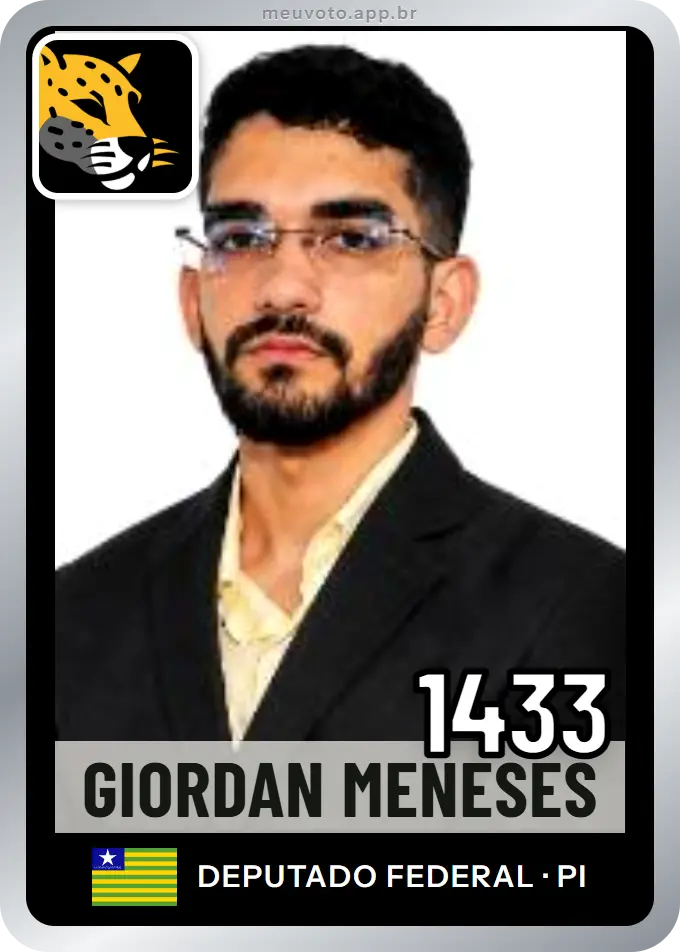 Carta de Giordan Meneses, número 1433, Missão